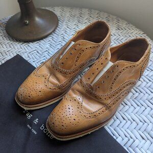 Rag & Bone wingtip leather loafers